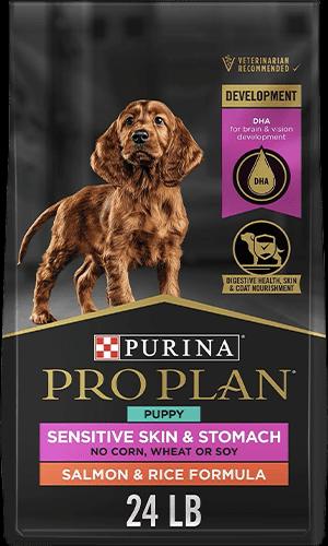 Purina Pro Plan Puppy Sensitive Skin & Stomach Salmon & Rice Dry Dog Food
