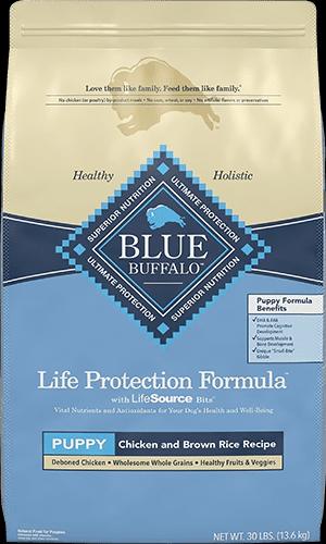 Blue Buffalo Life Protection Formula Puppy Chicken & Brown Rice Recipe Dry Dog Food